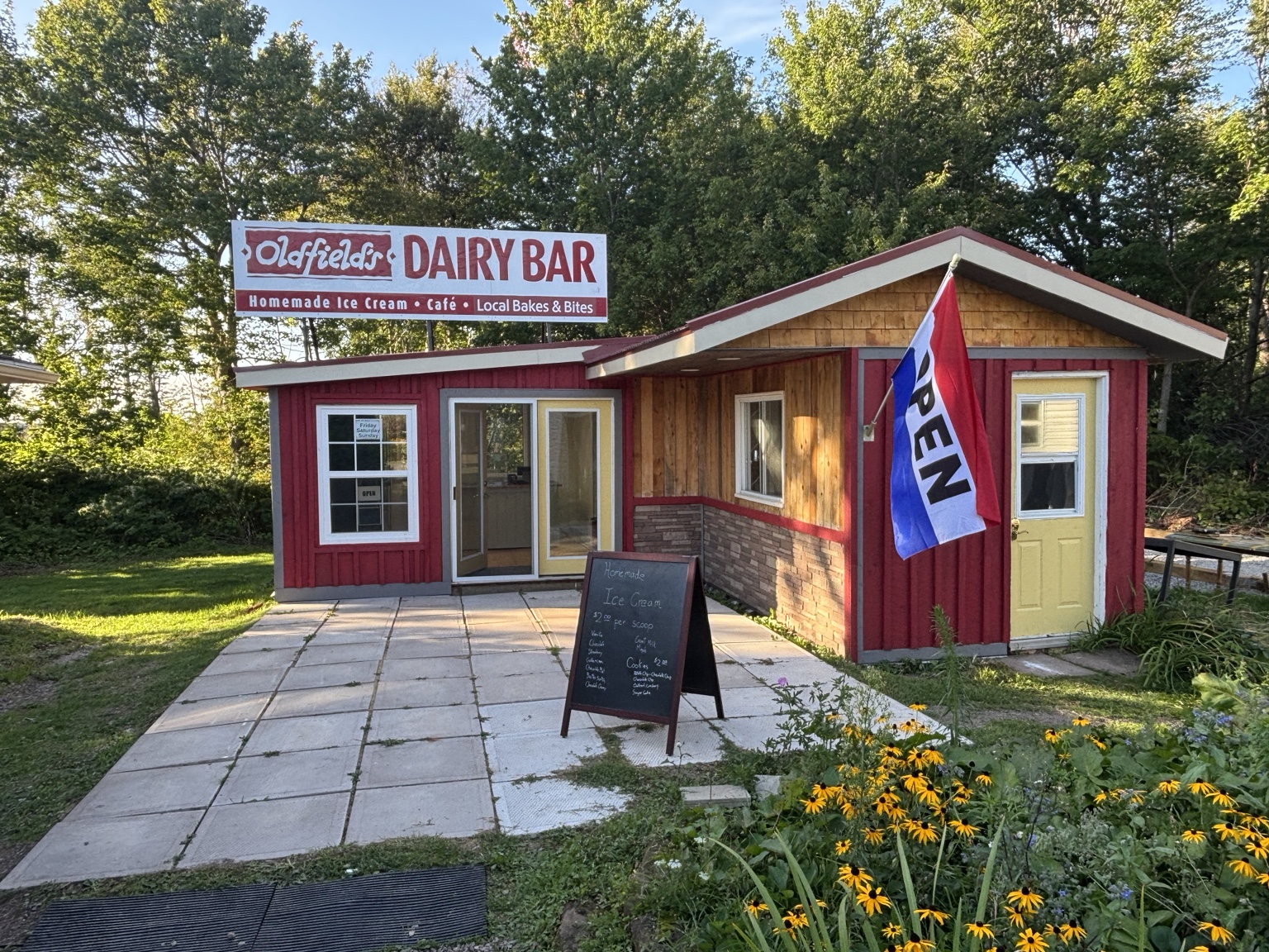 Oldfield's Dairy Bar in Brackley Beach, Prince Edward Island